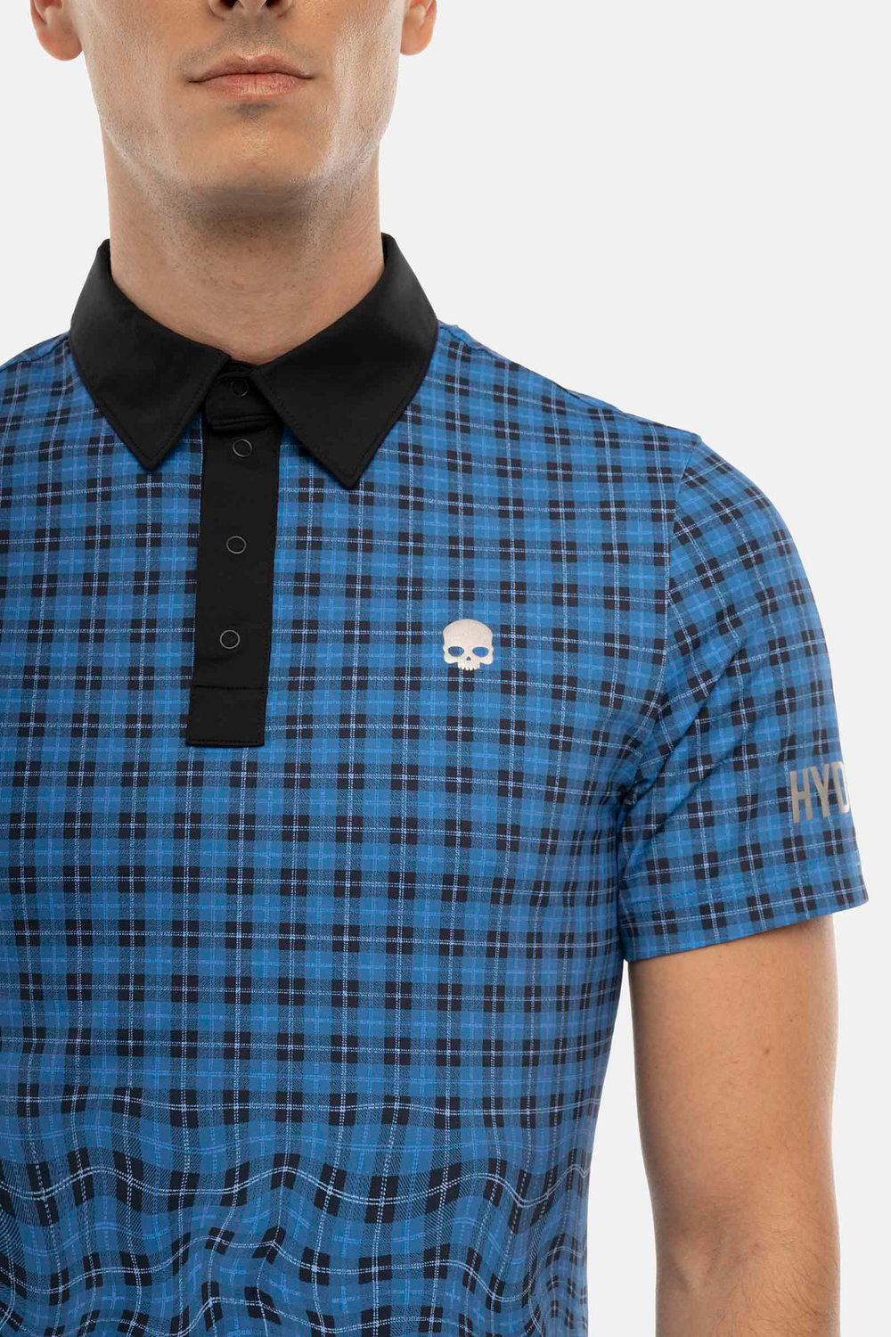 Мужское поло Hydrogen LIQUIFY CHECK TECH POLO (GL0016-013)