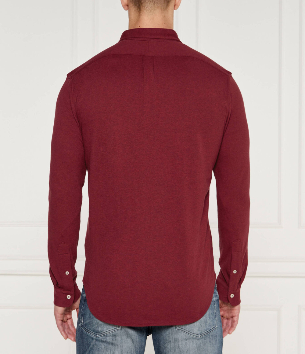 рубашка POLO RALPH LAUREN - бордовый(710654408)
