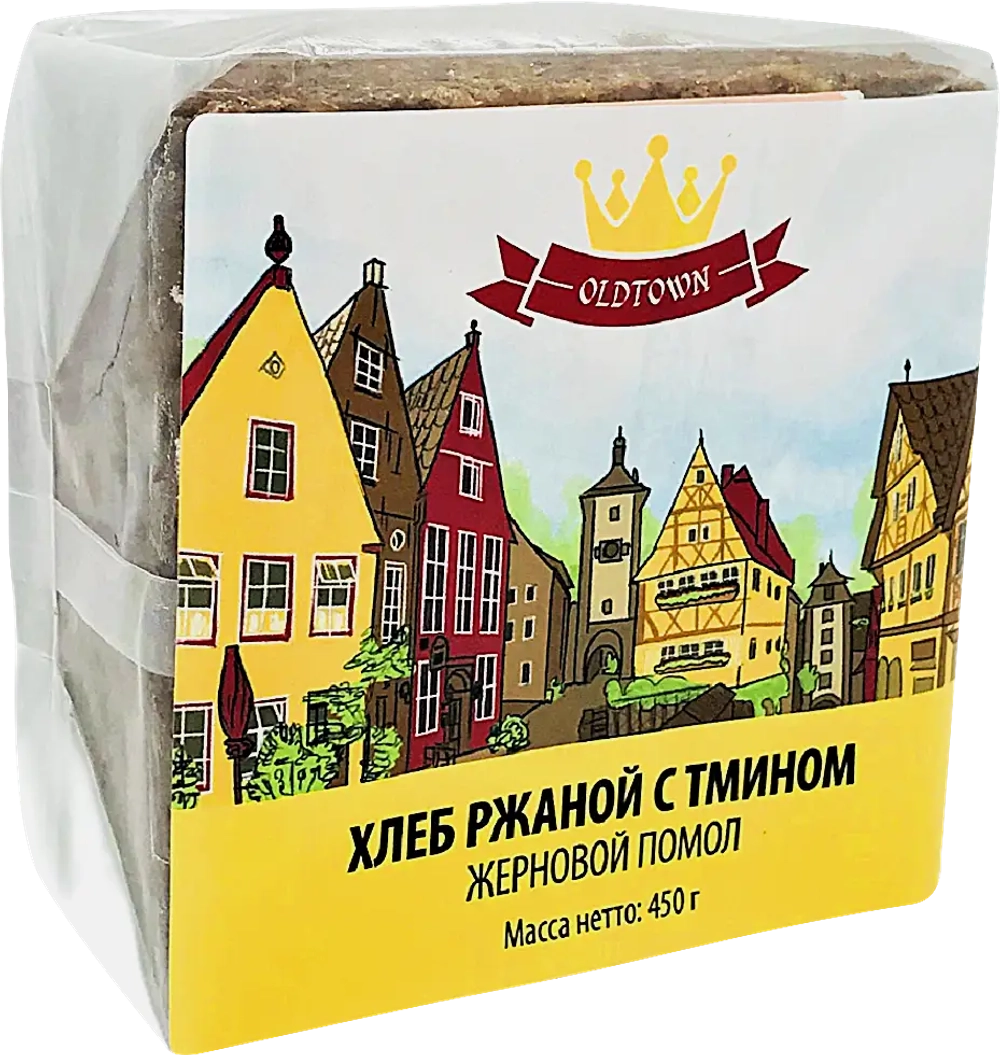 Хлеб ржаной с тмином Old Town 450г