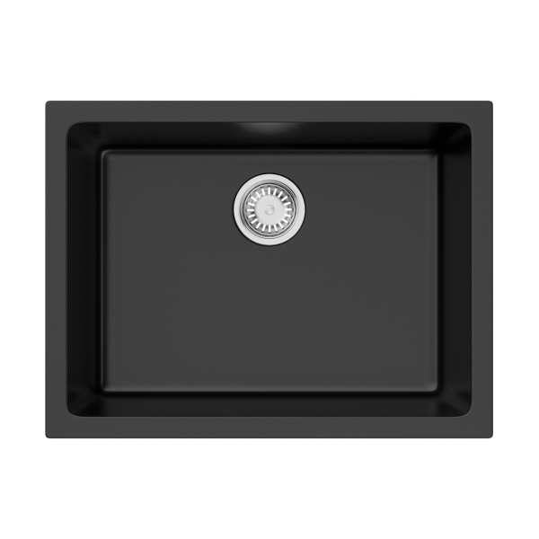 Кухонная мойка Omoikiri Okinoshima 61-U/I-BL Natceramic/черный 4997063