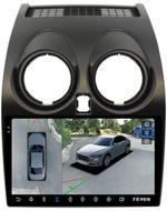 Магнитола для Nissan Qashqai J10 2006-2013, Dualis - Teyes CC3-2K-360 на Android 10, Быстрая, 2K QLED, CarPlay, 4G SIM-слот, 4 камеры в комплекте