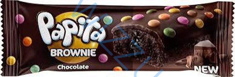 СЛ. PAPITA BROWNIE CHOCOLATE 40гр 24шт в уп