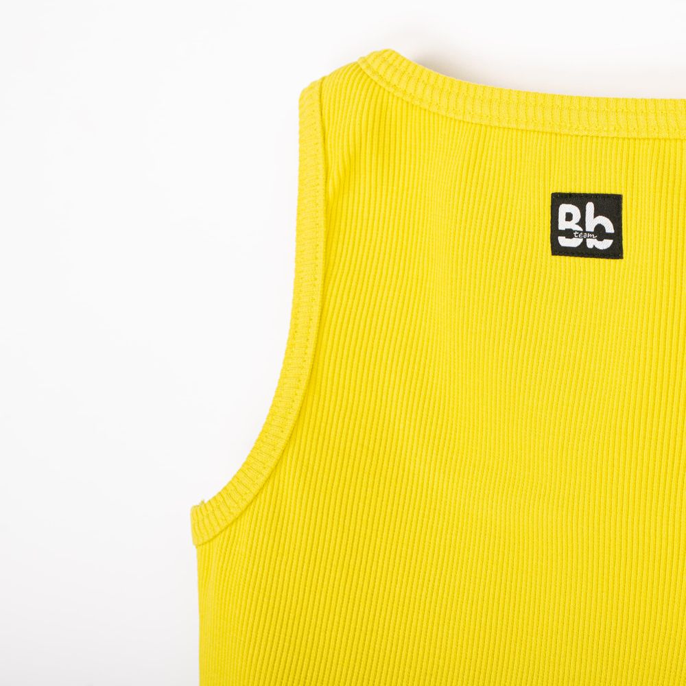 Топ "Bb team yellow" женский
