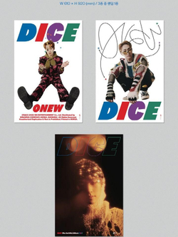 Альбом ONEW - DICE 2nd Mini Album PHOTO BOOK RANDOM Version