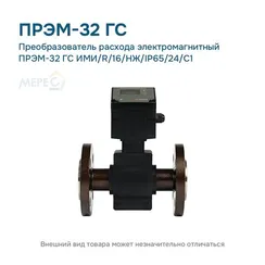 Преобразователь расхода электромагнитный ПРЭМ-32 ГС ИМИ/R/16/НЖ/IP65/24/C1