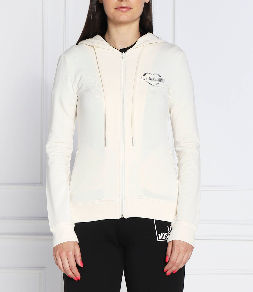 Худи Love Moschino - кремовый(W3446 01 E2374)