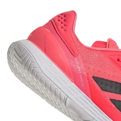 Мужские кроссовки теннисные Adidas Defiant Speed 2 M - solar turbo/core black/cloud white