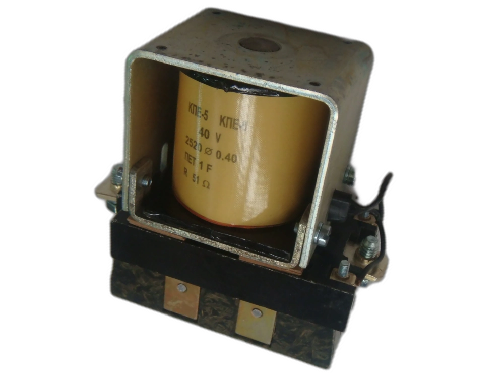 Контактор КПЕ-5, 100А, 40V БПК 42355 00.00-10
