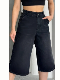 Шорты джинсовые удлиненные Багги baggy