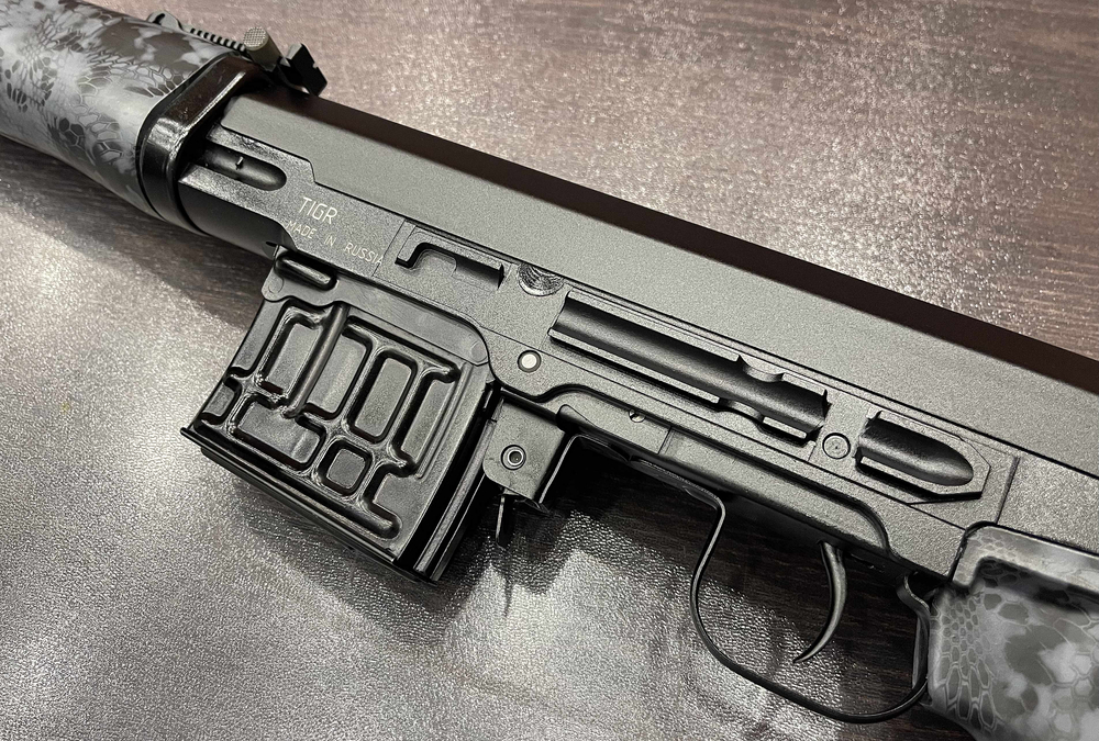 Карабин Тигр 7,62x54R исп. 01, 620 мм, Криптек черный