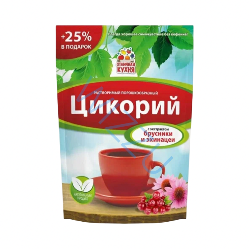 Напиток ЦИКОРИЙ б/р с экстрактом брусники и эхинацеи 85гр *35 ДП Отличная Кухня