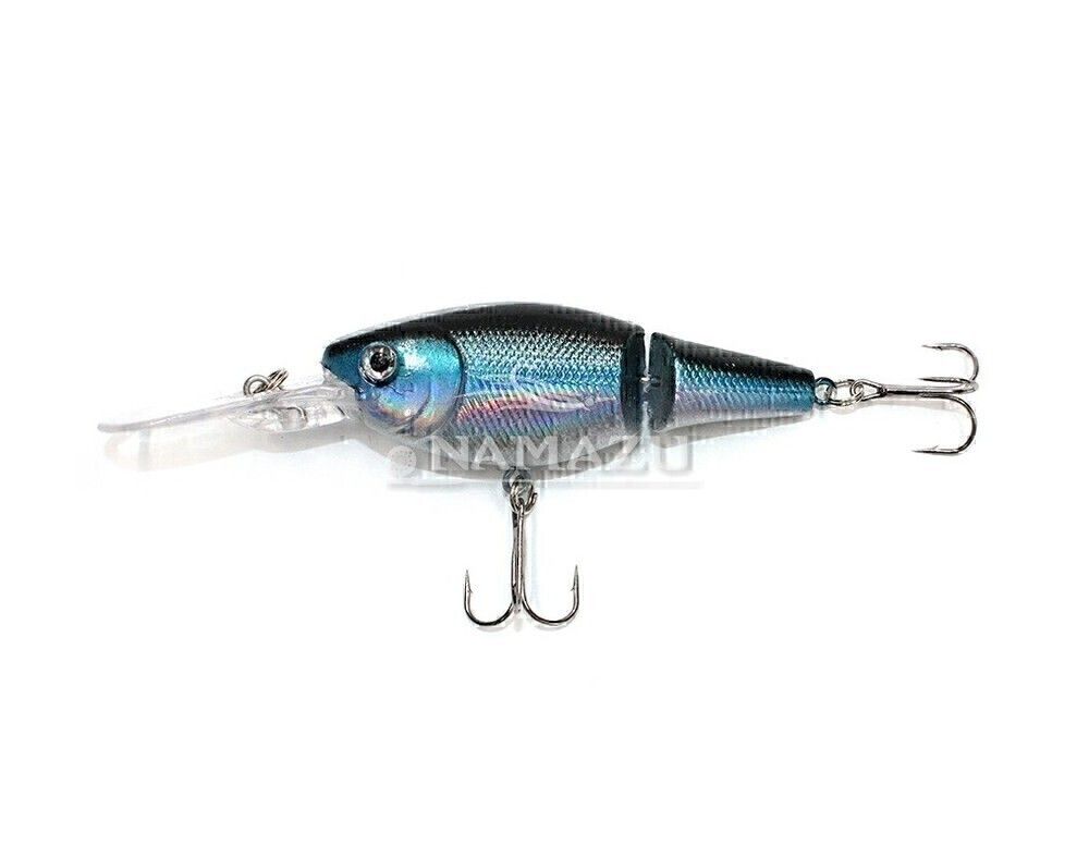 Воблер Namazu Jointed Zun Shad L-105мм 12,3г кренк составной , плавающий 0,5-2,5 м цвет 5