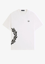 Футболка FRED PERRY Textured Laurel Wreath T-Shirt