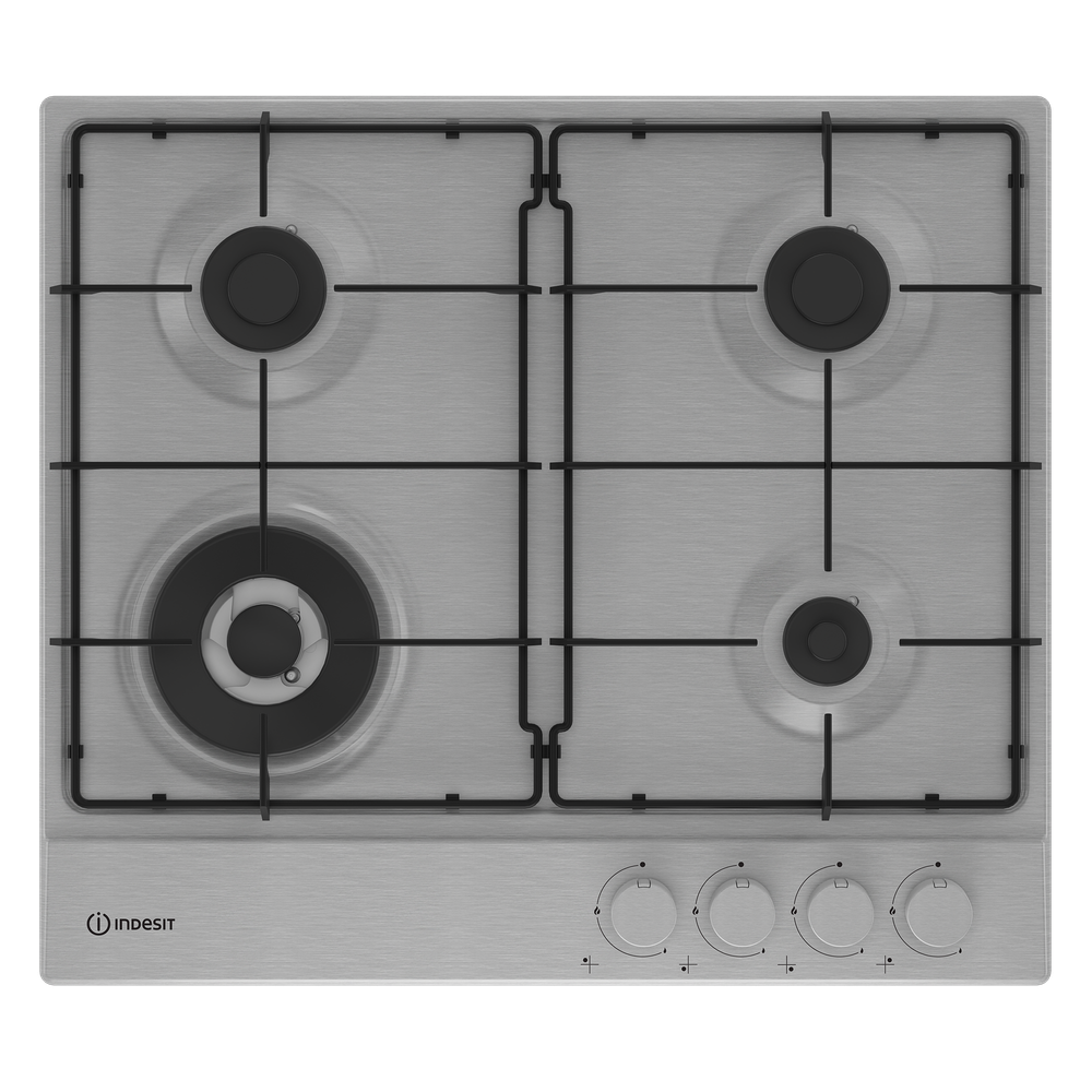 Газовая варочная панель Indesit THPM 641 W/IX/I