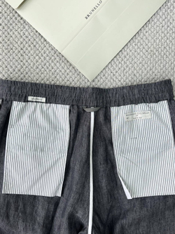 Льняной костюм Brunello Cucinelli