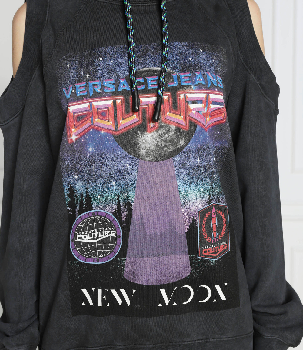 Худи Versace Jeans Couture - графитовый(73HAIP09CFW0P)