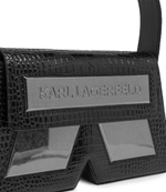 кожаная клатч essential Karl Lagerfeld - черный(226W3039)