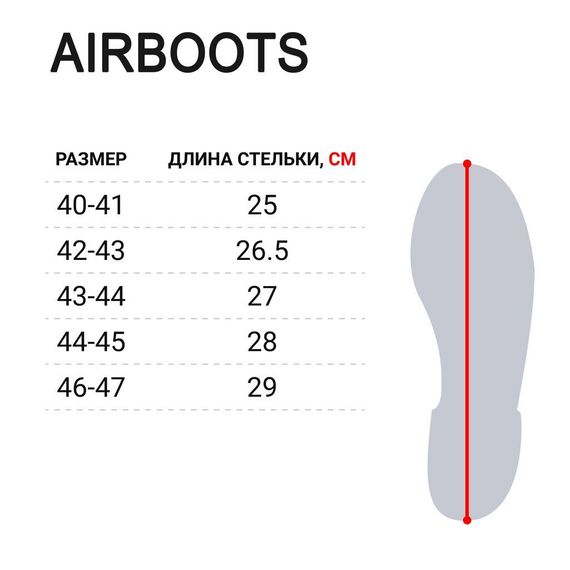 Сапоги зимние Norfin AIRBOOTS с манж. антрац. -50С EVA р.42-43