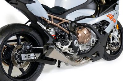 Brocks Performance Выхлопная система CT Megaphone глушителем 17 дюймов BMW S 1000 RR