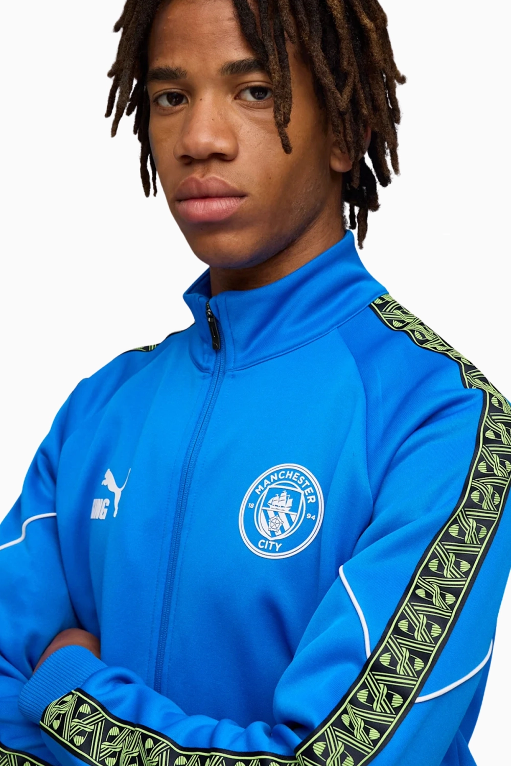 Кофта Puma Manchester City 25/26 KING Anthem - синий