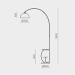 Напольный светильник MODEMODERN MD.6620.01FL