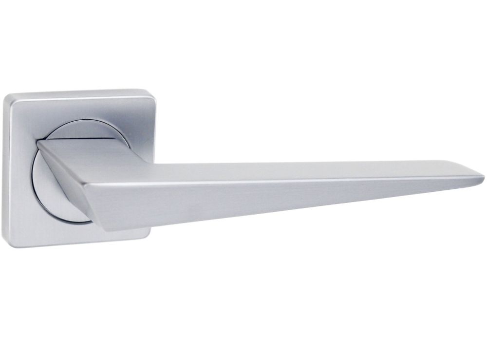 Ручки дверные V43L-2 (матовый хром) Ручки дверные V43L-2 (матовый хром)