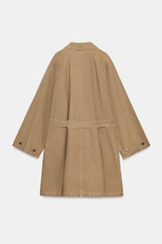 OVERSIZE UZUN TRENÇKOT - ZARA