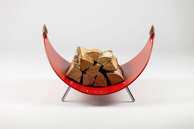 Дровница Firewood Holder FL red (Up!Flame)