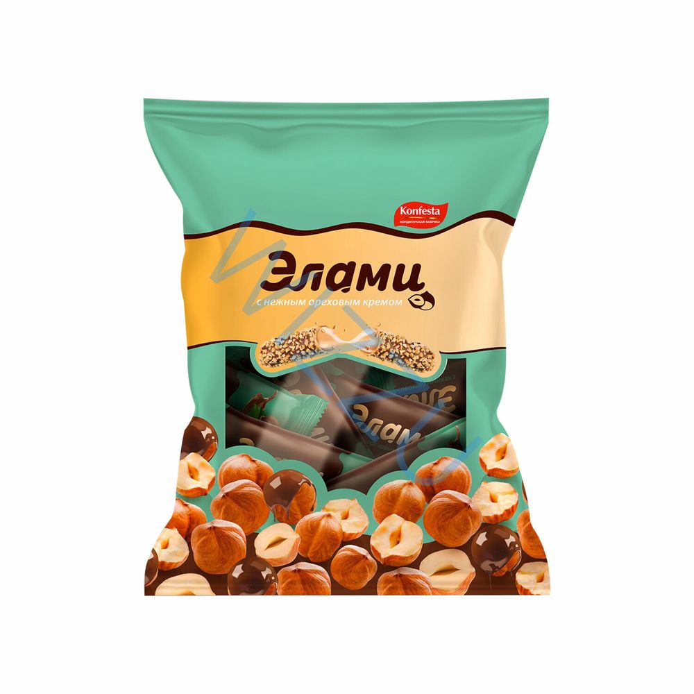 Конфеты "Эмали" с Ореховой начинкой, 500 г