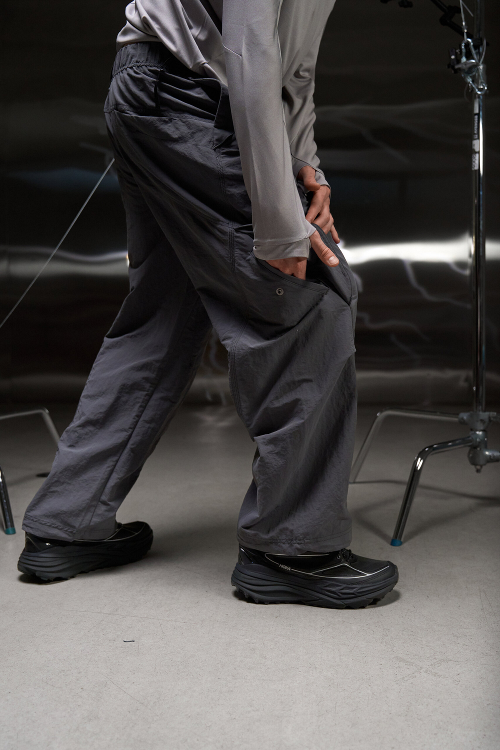 Брюки Blue Monte Multi-Pocket Cargo Pants "Gray"