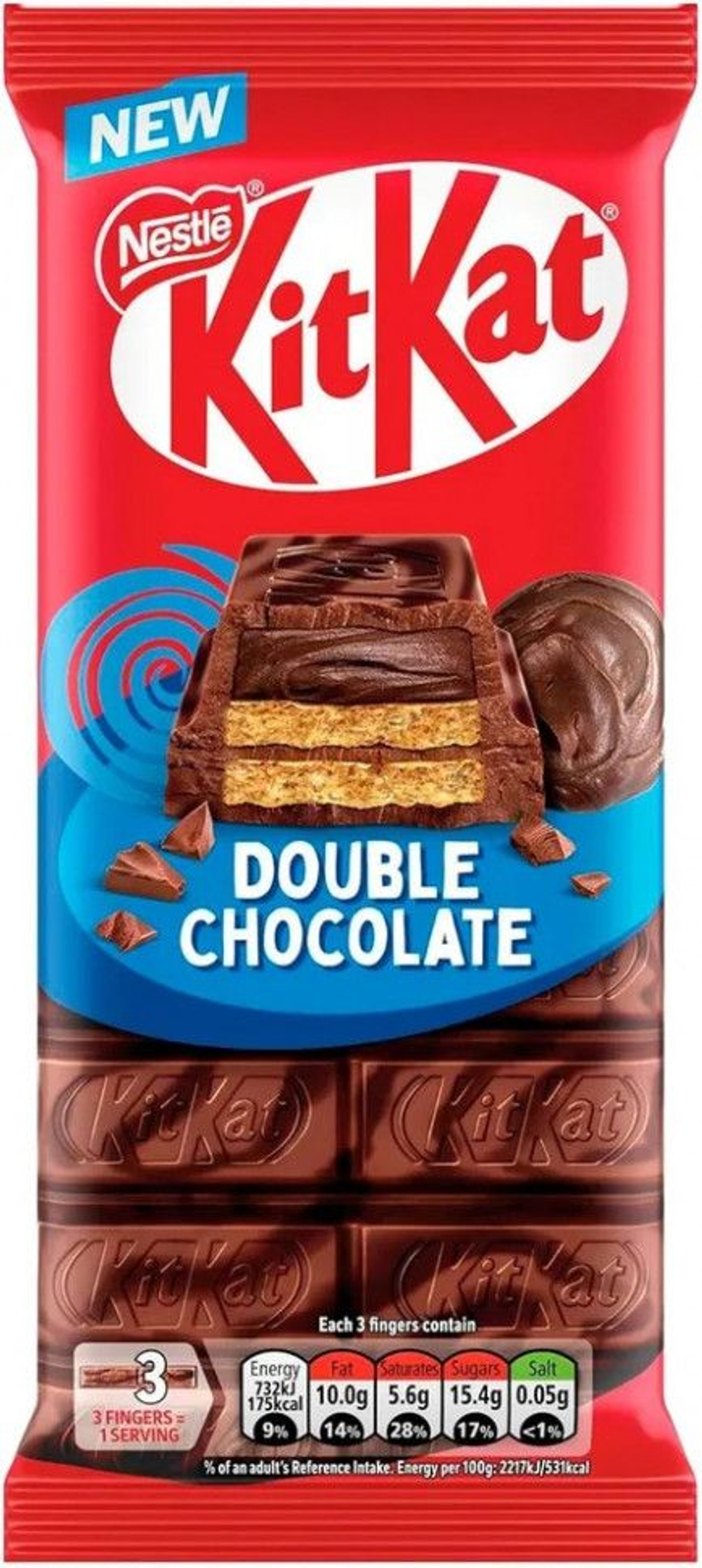 Кит Кат Плитка Double Chocolate 99г*15шт  Польша
