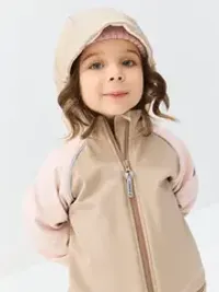 Комбинезон Softshell Колор-блок "Зефир" с варежками 0+