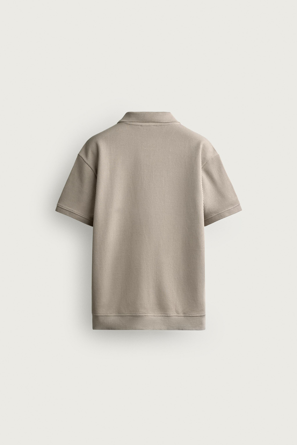 ПОЛО С ВЕРТИКАЛЬНОЙ ФАКТУРОЙ — ZARA
