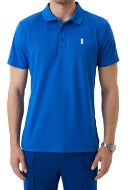 Мужское теннисное поло Björn Borg Ace Polo - небесный