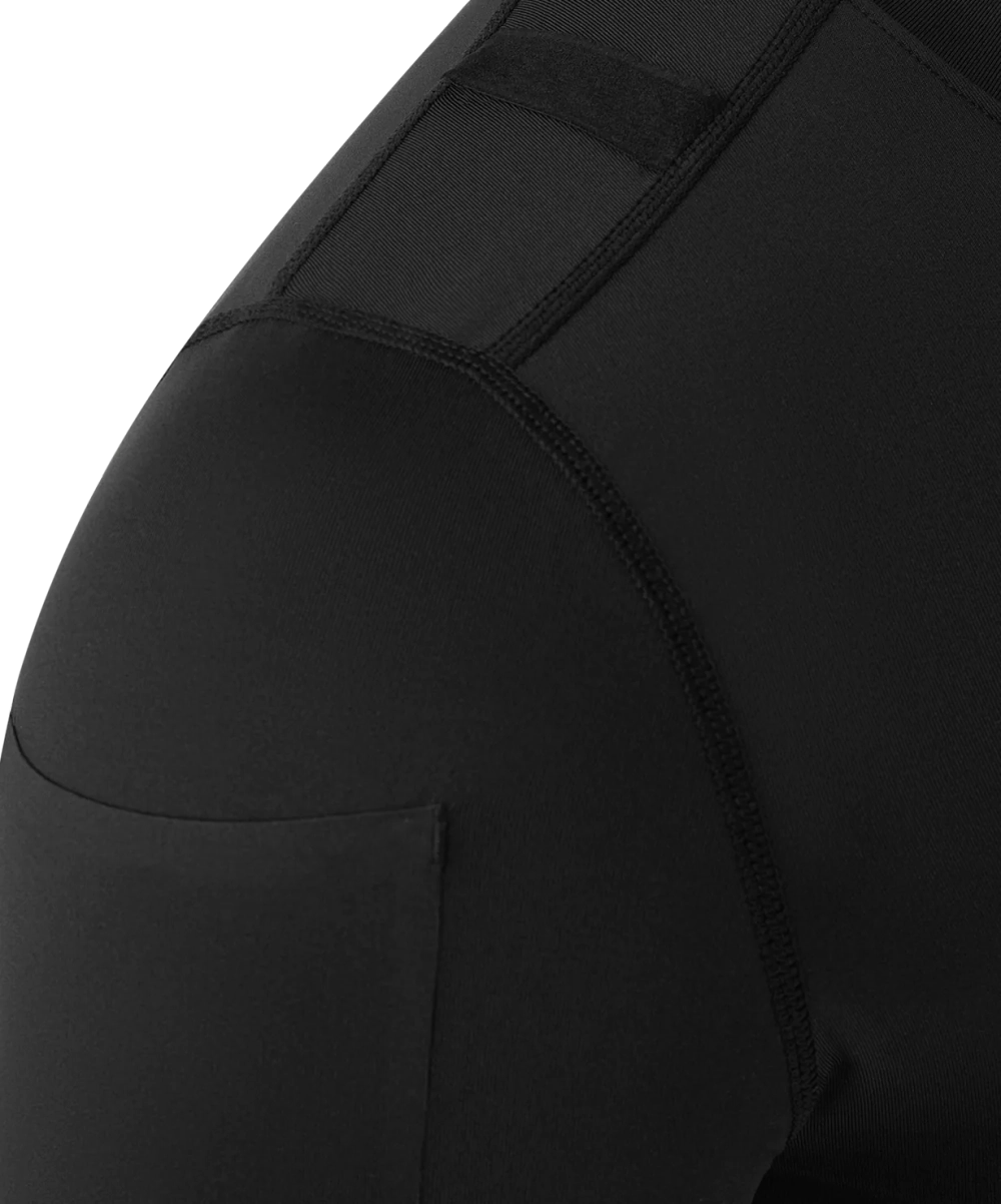 Футболка компрессионная судейская PerFormDRY Referee Baselayer Tee SS, черный