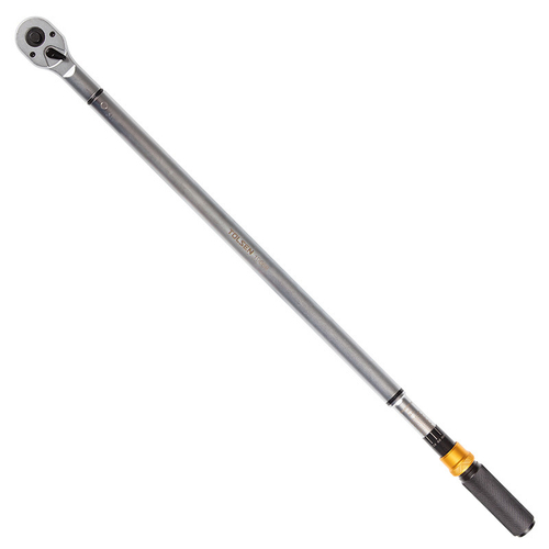 TOLSEN (TT19669) Динамометрический ключ 3/4", 100-600 Нм, для левой и правой резьбы, кейс