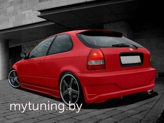 Задний бампер DREAM Honda Civic 6