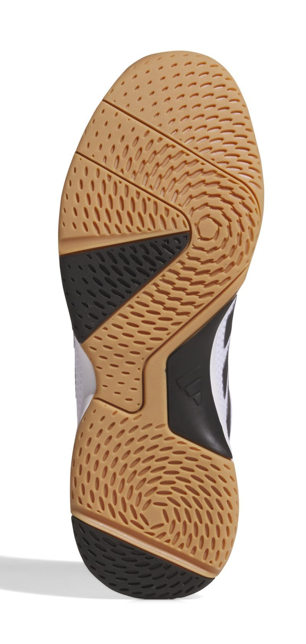 Мужские кроссовки для бадминтона/сквоша Adidas Ligra 8 M - cloud white/core black/cloud white