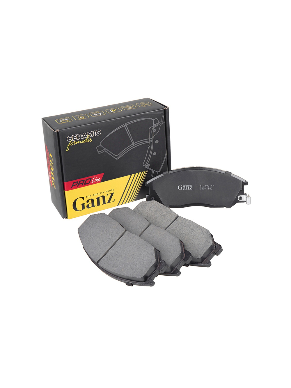 Колодки передние PRO-Line Ceramic HYUNDAI XG GANZ GIJ09413C