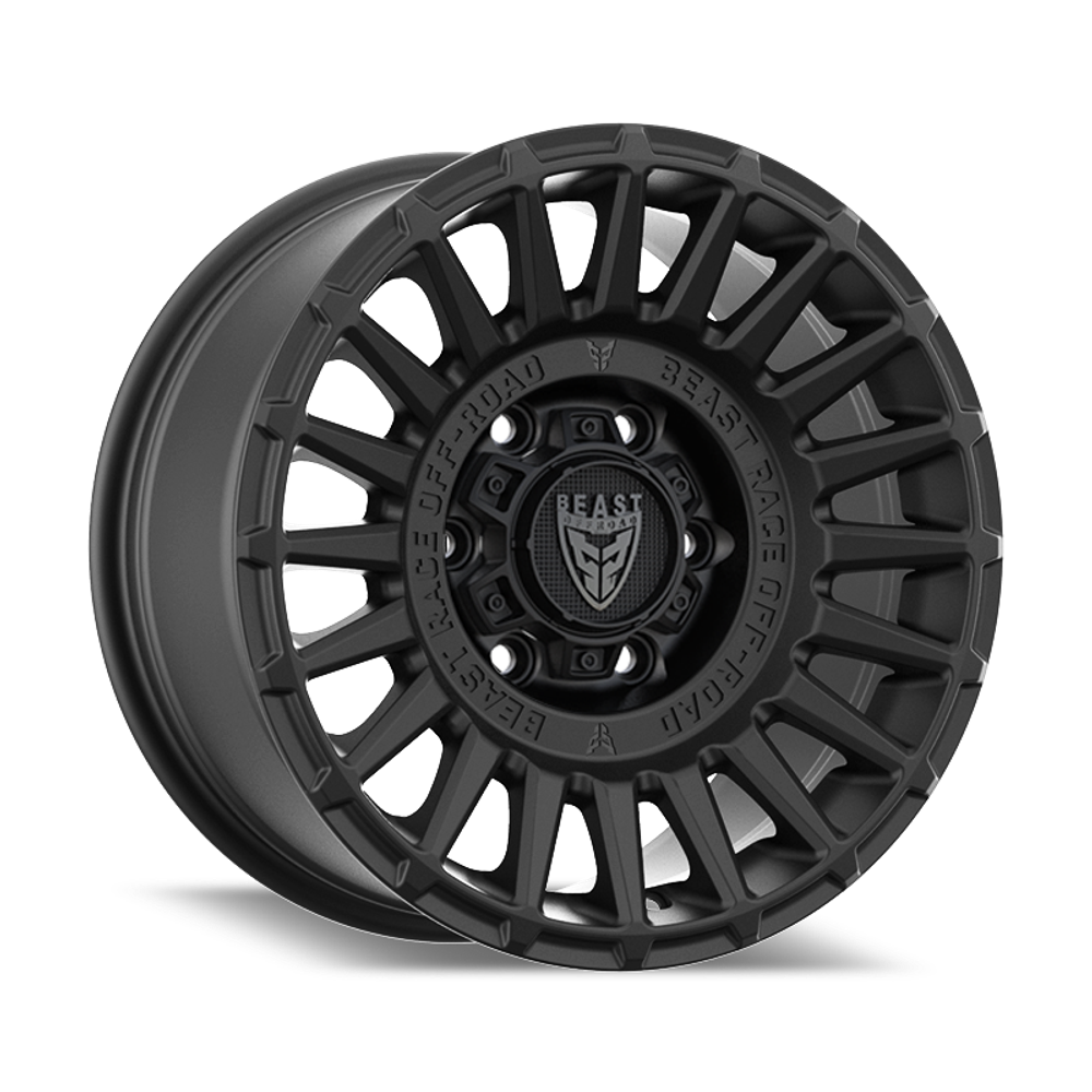 Диск колёсный литой BEAST OFFROAD 9607 R17 8,5 ET0 Black Matte
