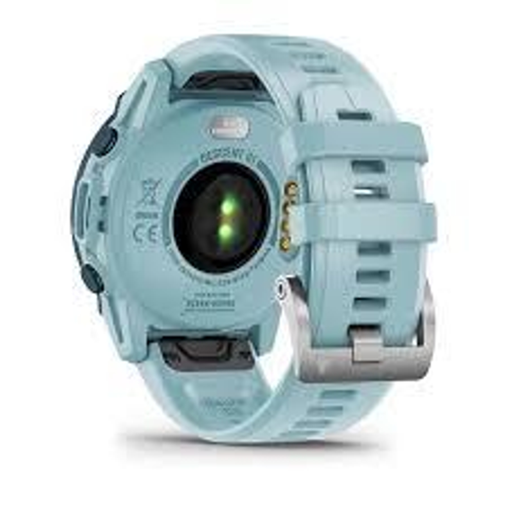 Часы для дайвинга Garmin Descent G1 Solar Ocean Edition лазурного цвета, 010-02604-04