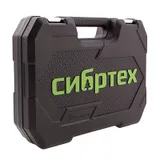 Набор инструментов 32 предмета, CrV, 1/2" Сибртех — фото 2