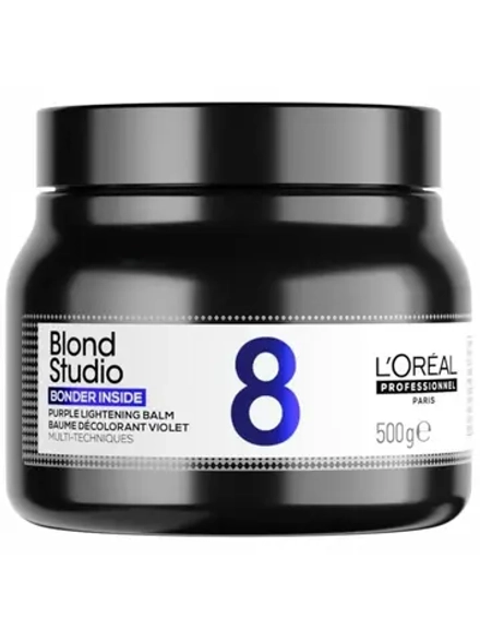 L'Oreal Professionnel Осветляющий бальзам Фиолетовый Blond Studio 8 Bonder Inside Balm, 500 г