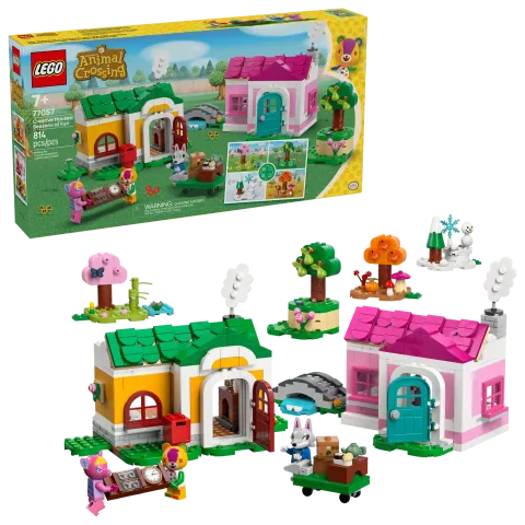 Конструктор LEGO Animal Crossing 77057 Креативные дома: Сезоны веселья