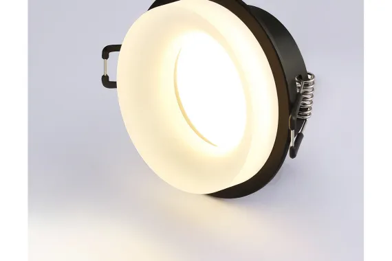 Светильник точечный Ambrella TN1303 MR16 черный/белый матовый 42389
