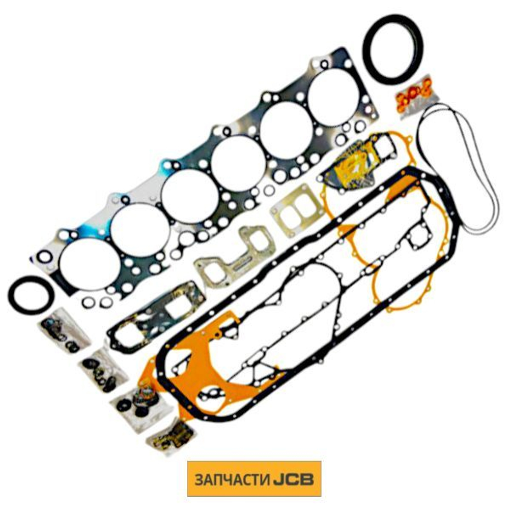Комплект прокладок двигателя JCB 02/801584