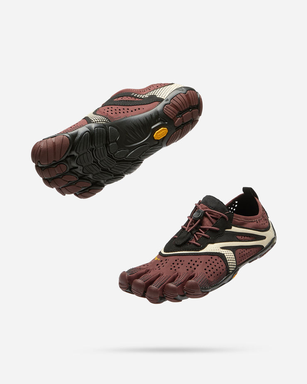 Vibram V-Run, коричневый/цвет слоновой кости