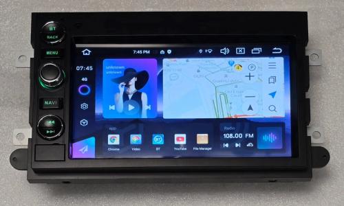 Магнитола для Ford Explorer, Edge, Expedition, Mustang, F150 2004-2014 - Kuberg Android 14, Быстрая, SIM-слот