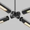 Х-образный вертикальный коннектор Accessories for system Shelf CA017TX-P-B Maytoni
