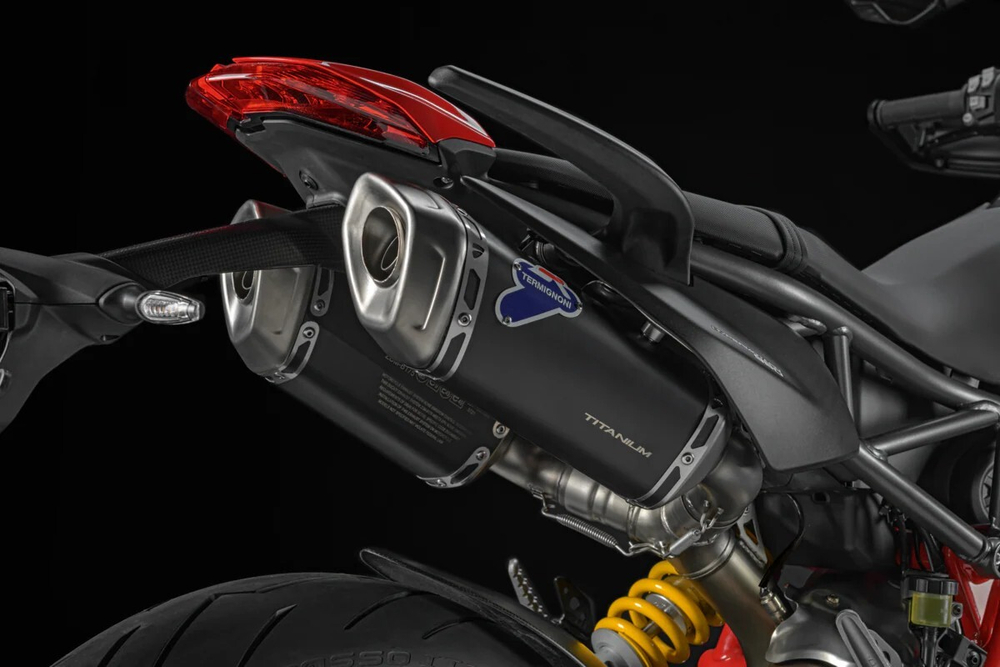 96481563A TERMIGNONI PAIR OF TITANIUM SILENCERS (HM 950)